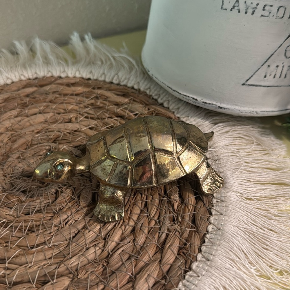 VTG Aluminum Die Cast Turtle 🐢 Money Clip